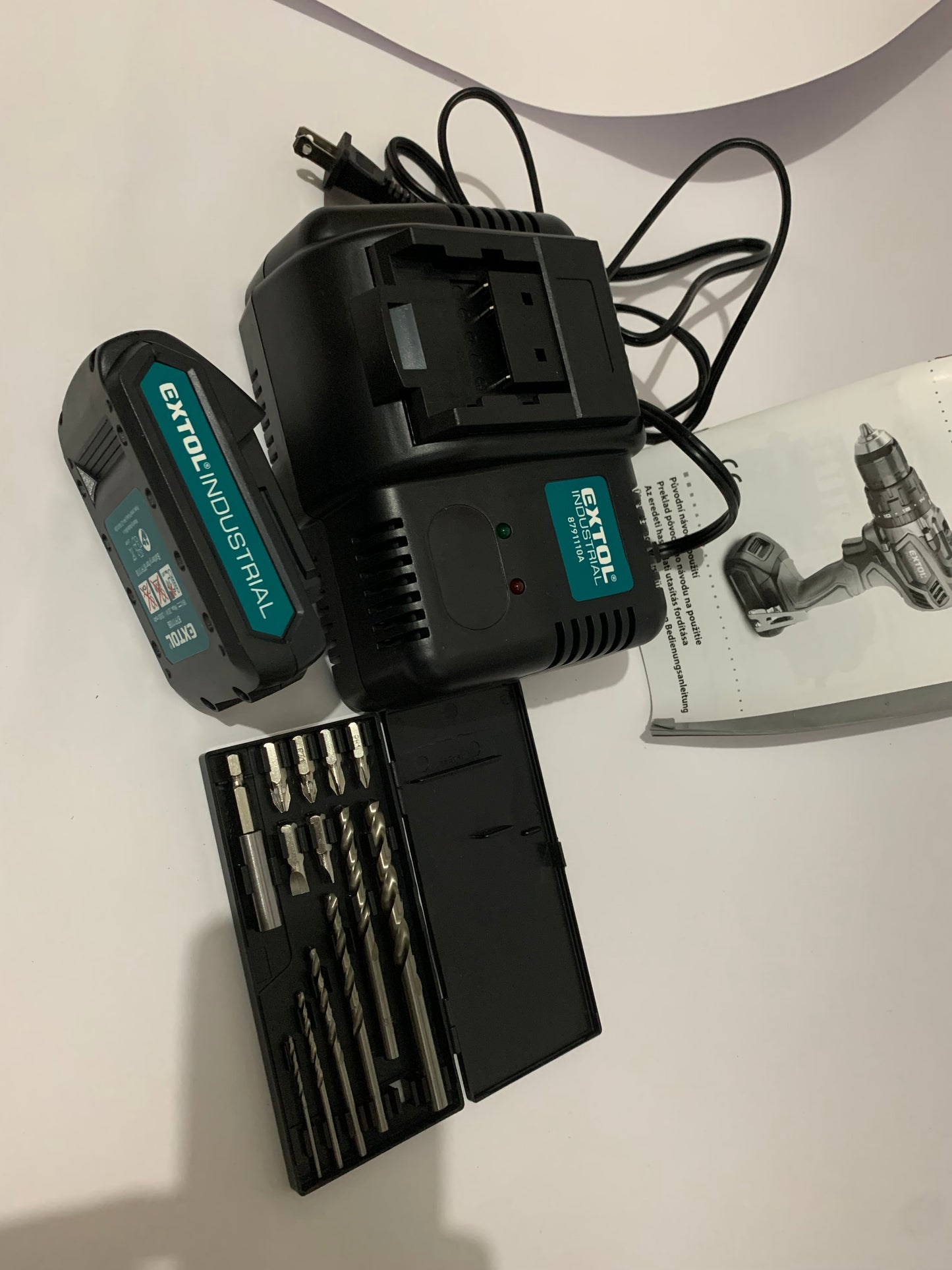 Taladro Inalambrico 18v INDUSTRIAL EXTOL