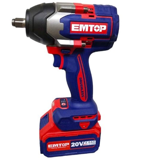 Llave de impacto inalámbrico 850Nm EMTOP