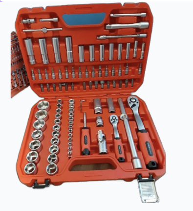 Juego de copas 1/4" y 1/2" EXTOL 94 piezas