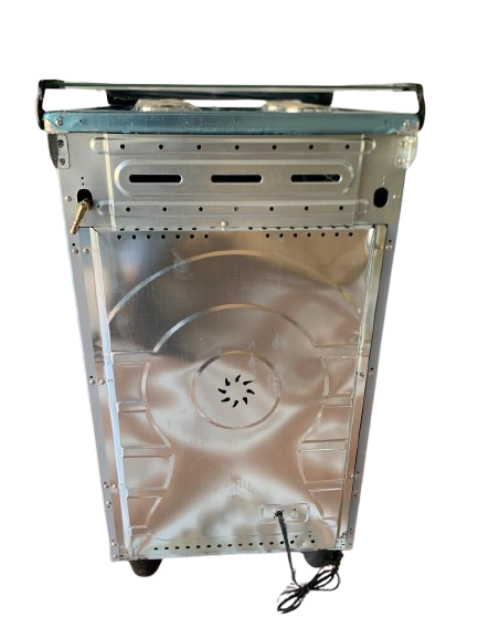 Estufa con horno ACERO INOXIDABLE