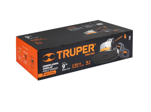 Pulidora TRUPER 9" 2200W