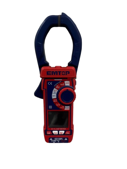 Amperímetro digital de gancho 1000A EMTOP