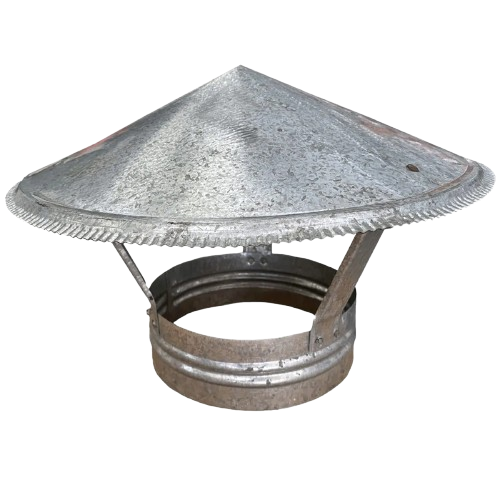 Sombrero para tubo de chimenea 5"
